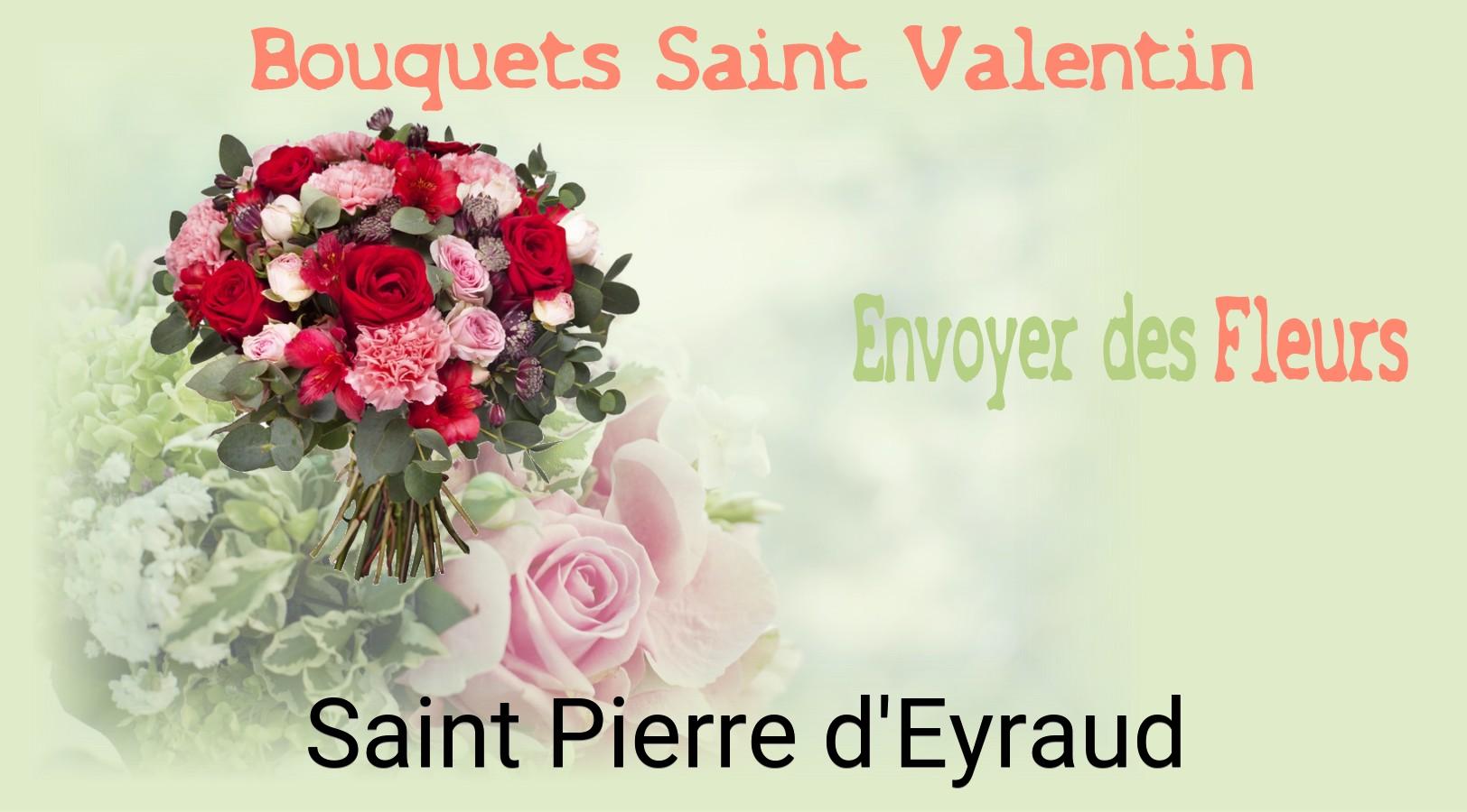 Roses de Saint-Valentin livrées à Saint-Pierre-d'Eyraud